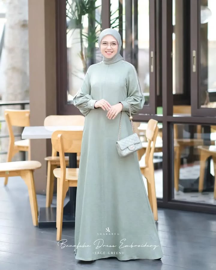 Banafsha Dress Embroidery