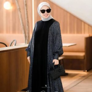 Eilaria Dress Print Black