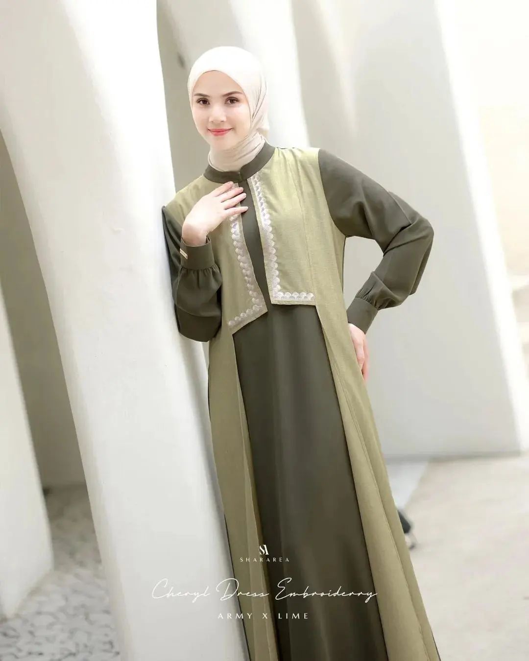 Cheryl Dress Embroidery - Image 6