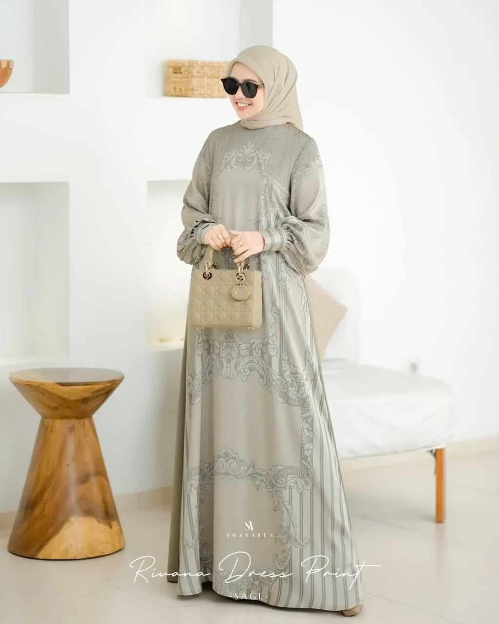 Rivana Dress Print - Image 6