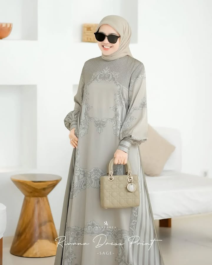 Rivana Dress Print - Image 7