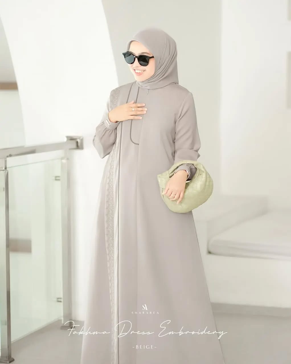 Fakhma Dress Embroidery - Image 3