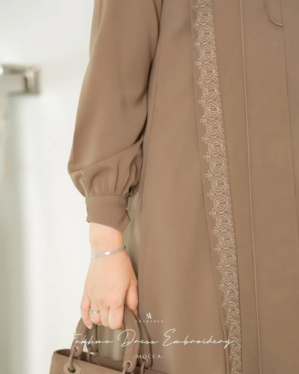 Fakhma Dress Embroidery - Image 7