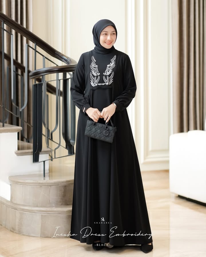 Inesha Dress Embroidery