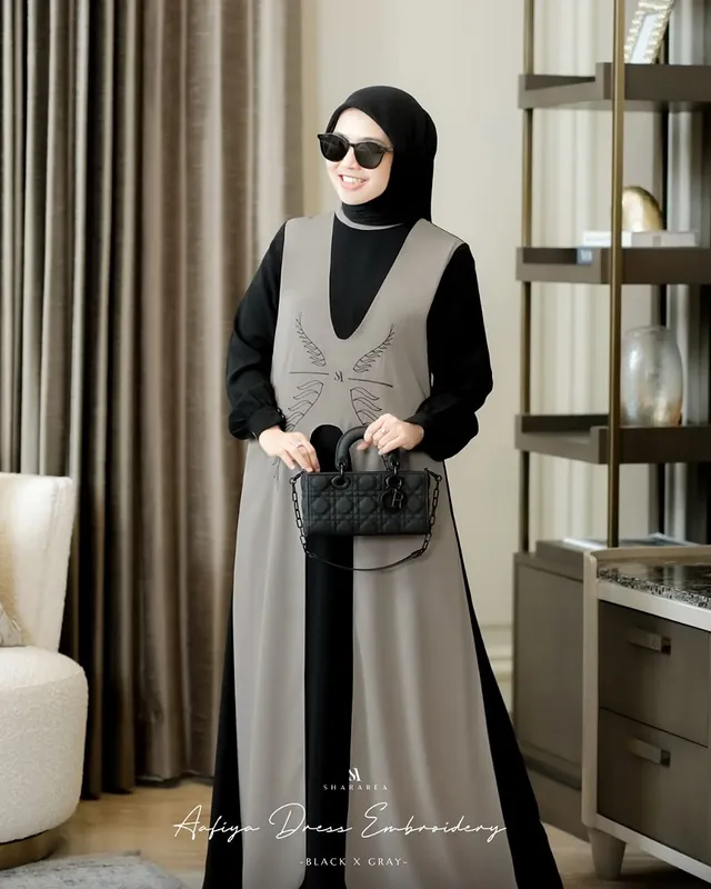 Aafiya Dress Embroidery - Image 13