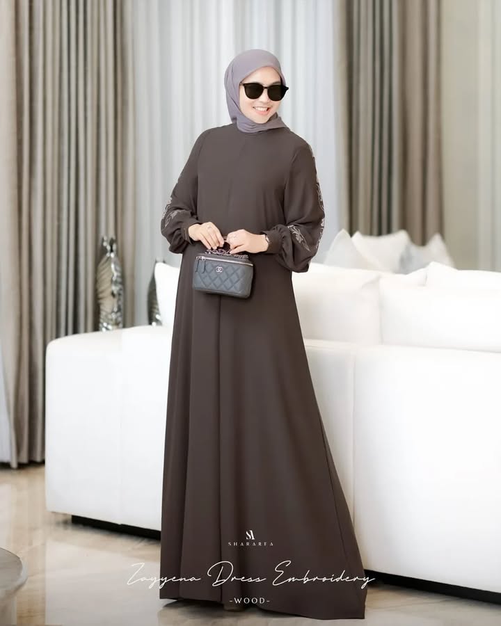 Zayyena Dress Embroidery