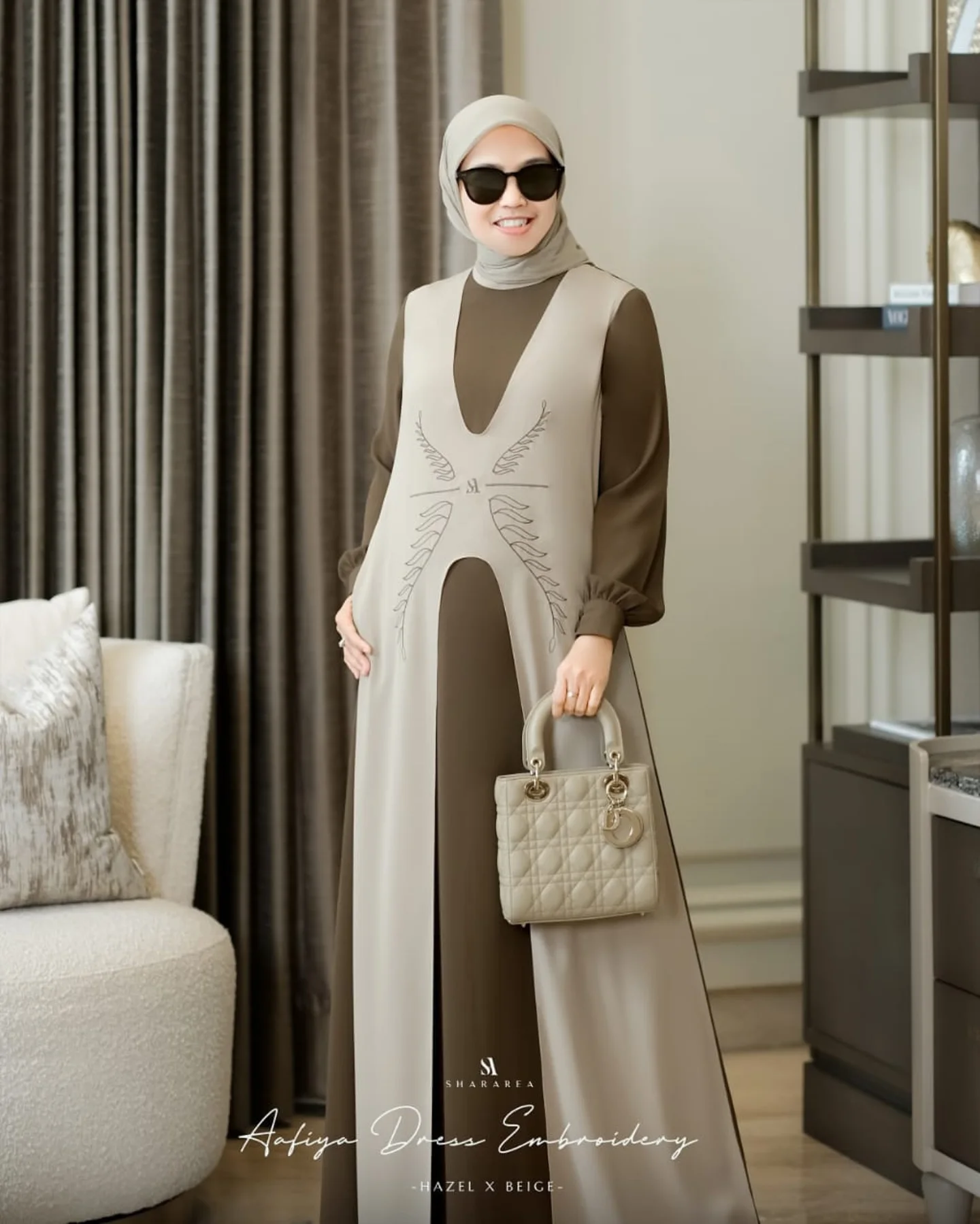 Aafiya Dress Embroidery - Image 7