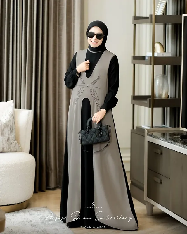 Aafiya Dress Embroidery - Image 12