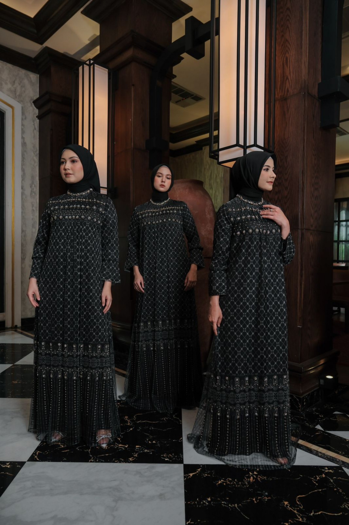 Aleeza Family Set – Black