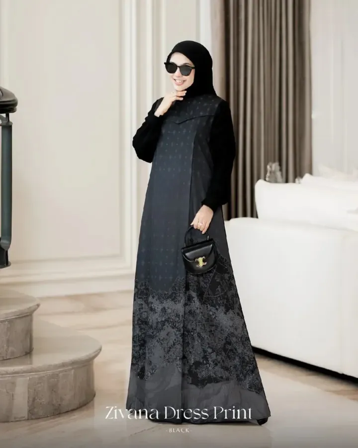 Zivana Dress Print
