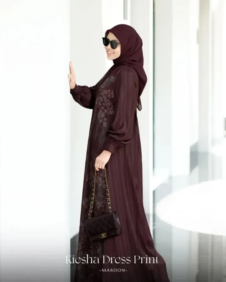 Kiesha Dress Print - Image 4