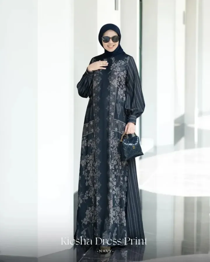 Kiesha Dress Print - Image 7