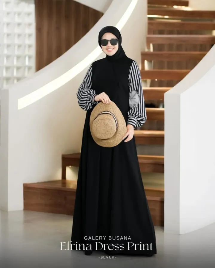 Efrina Dress Print