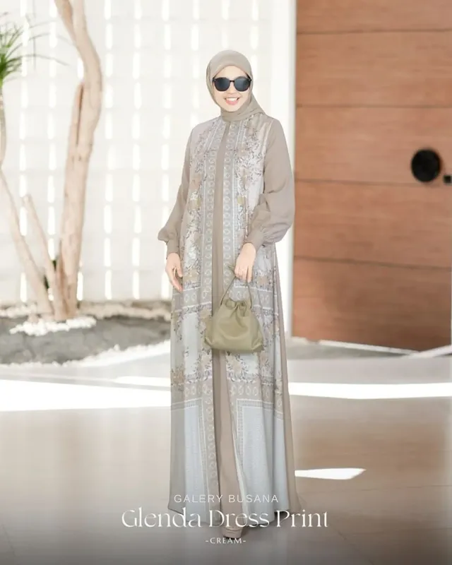 Glenda Dress Print - Image 5