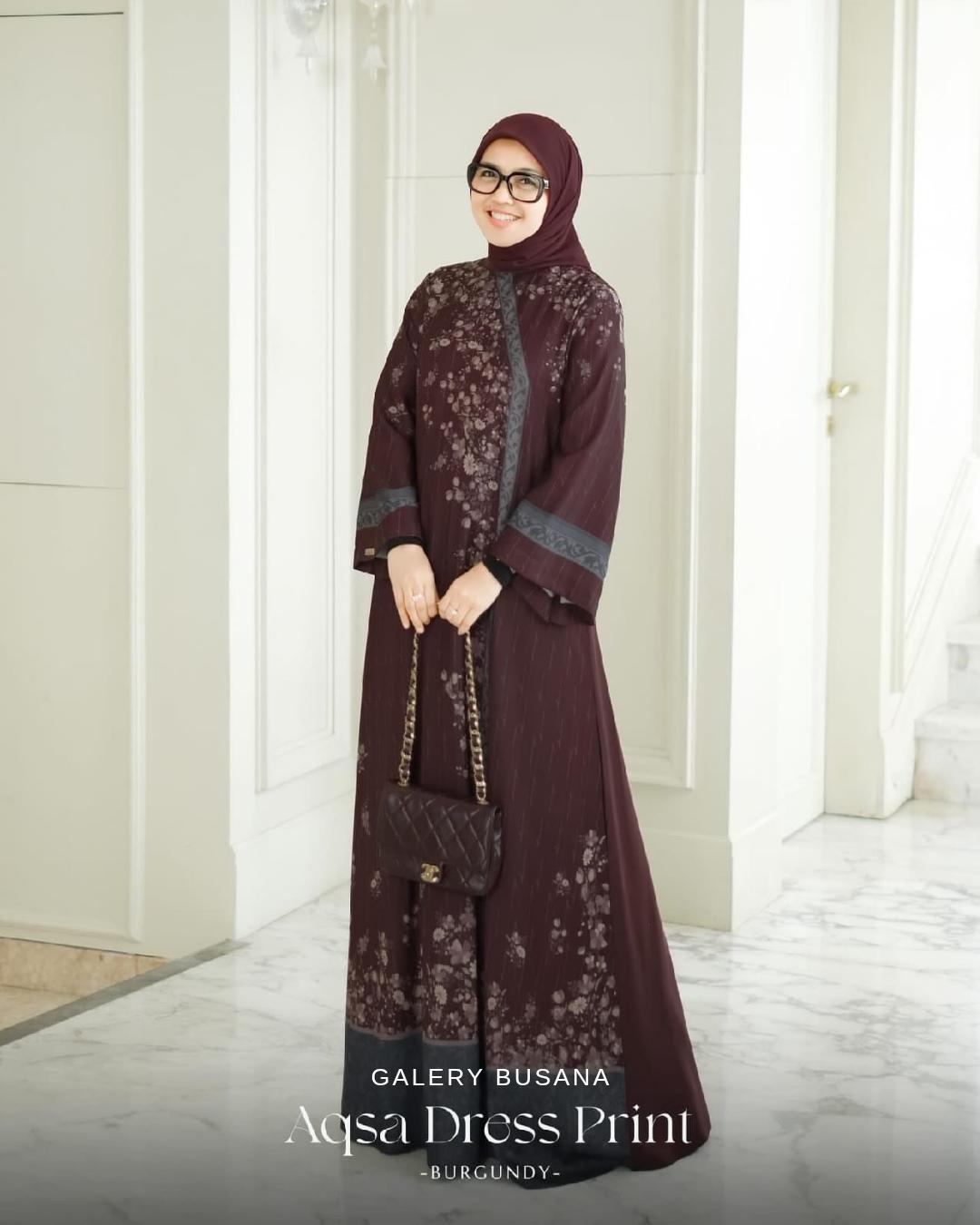 Aqsa Dress Print - Image 3