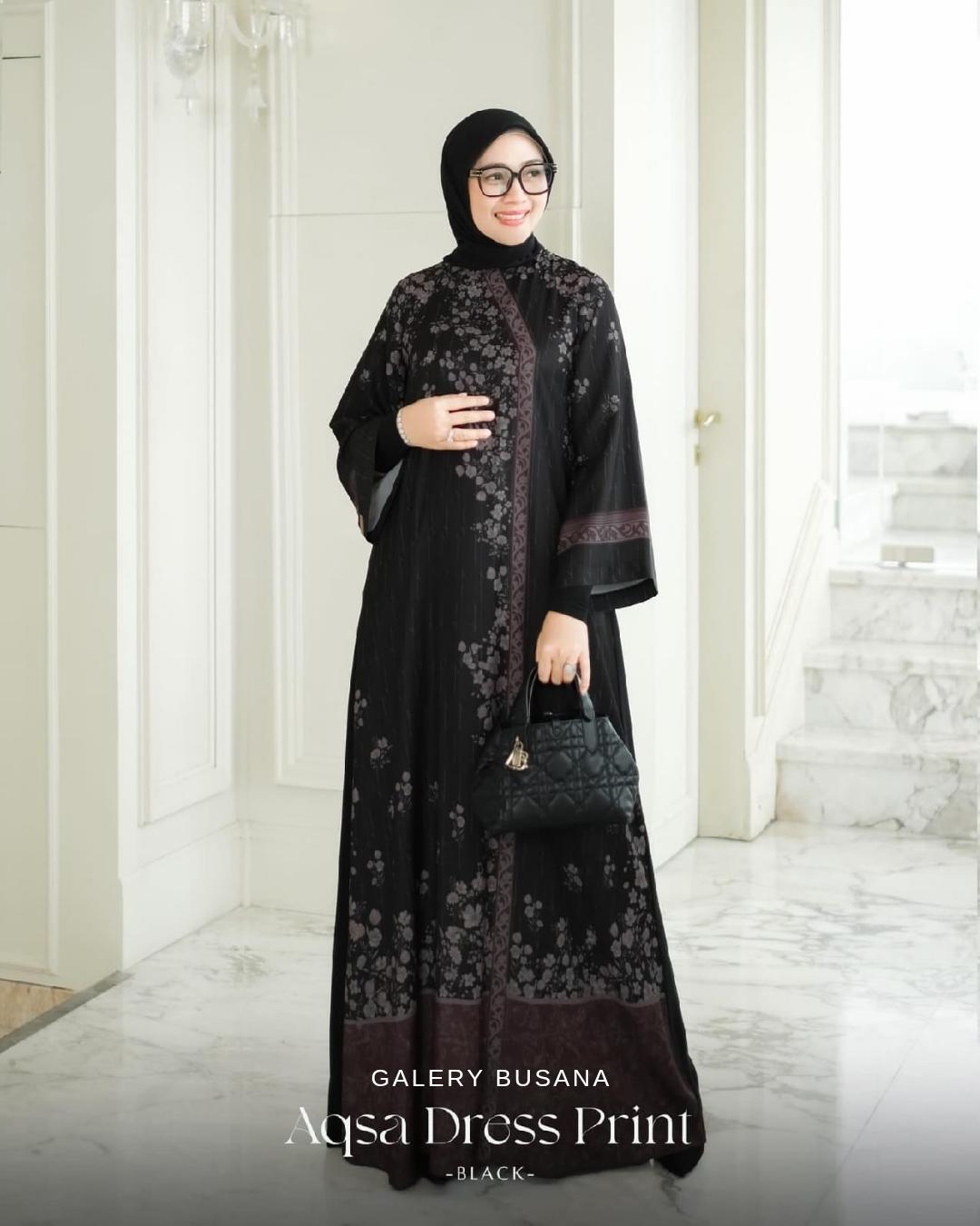 Aqsa Dress Print
